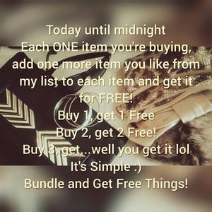 TODAY ONLY!
